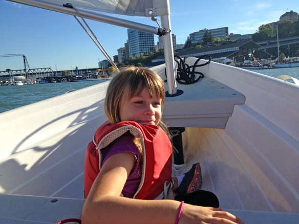 Photo of sailing on the Foss Waterway