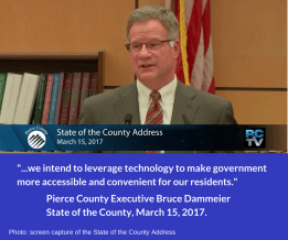 _...we intend to leverage technology to make government more accessible and convenient for our residents._