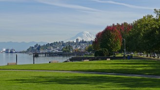 Photo of waterfront along Ruston Way