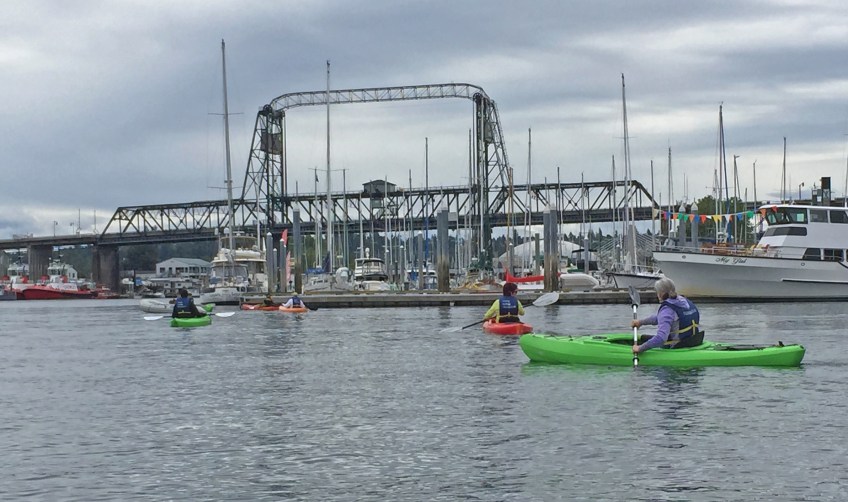 Photo of kayak class
